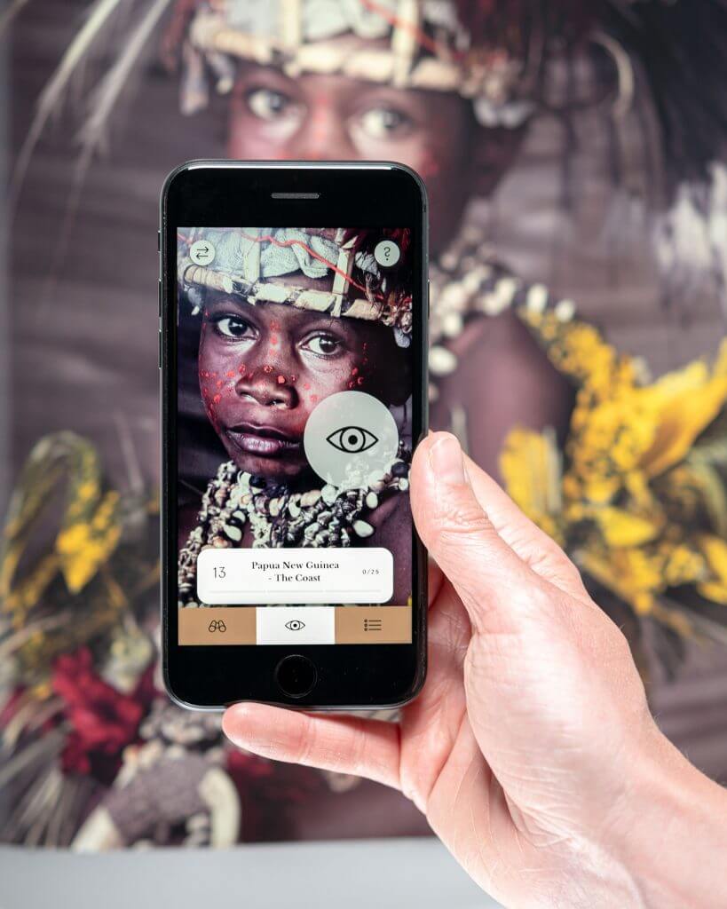 Jimmy Nelson App- Scanning Photo