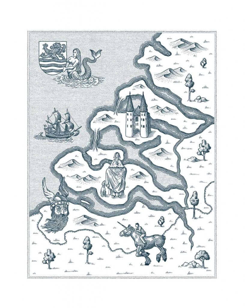 Map - Zeeland Walcheren- Between The Sea And The Sky- Jimmy Nelson