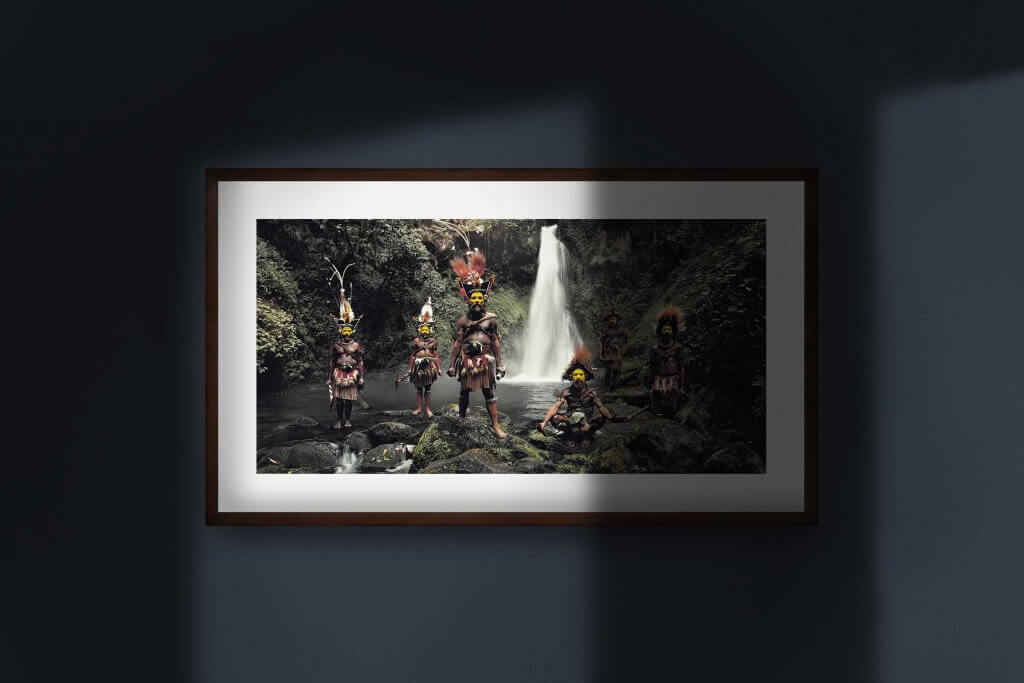 Gallery Art- Jimmy Nelson- Huli Wingmen - Papua New Guinea