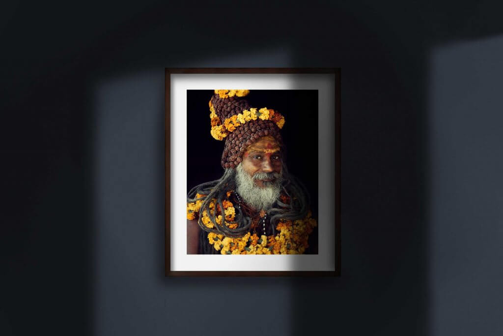 Gallery Art- Jimmy Nelson- Sadhu- India