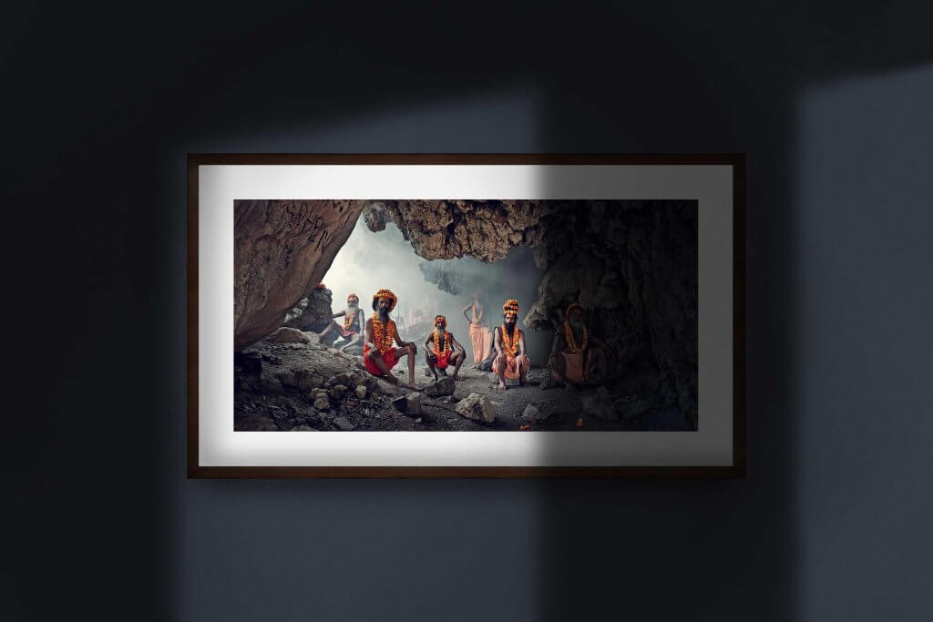 Gallery Art- Jimmy Nelson- Sadhu- India