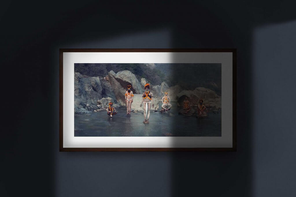 Gallery Art- Jimmy Nelson- Sadhu- India