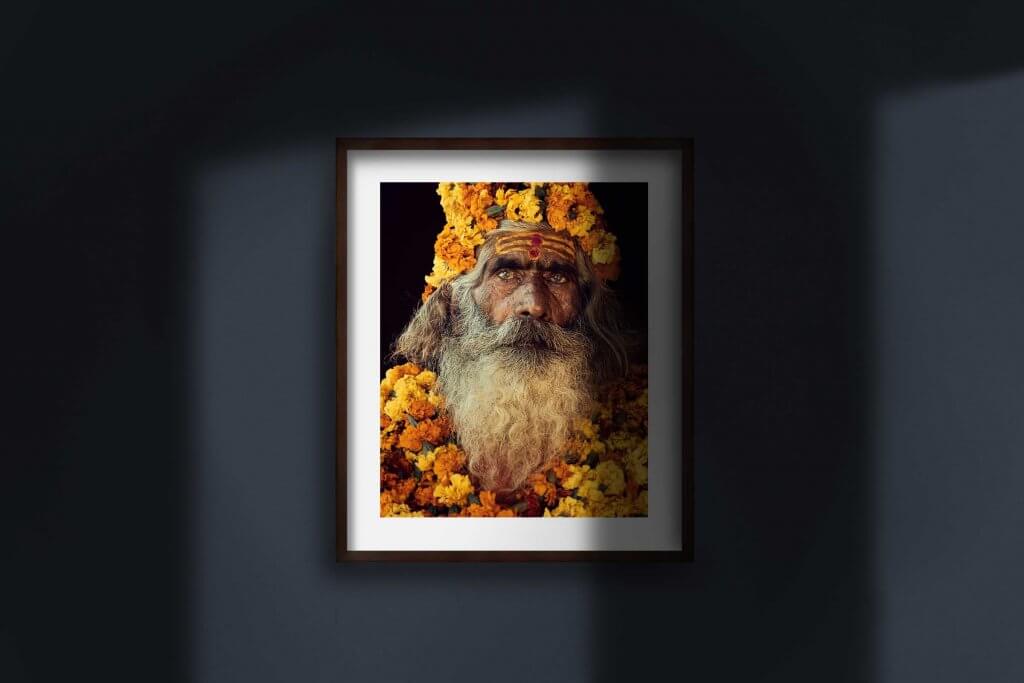 Gallery Art- Jimmy Nelson- Sadhu- India