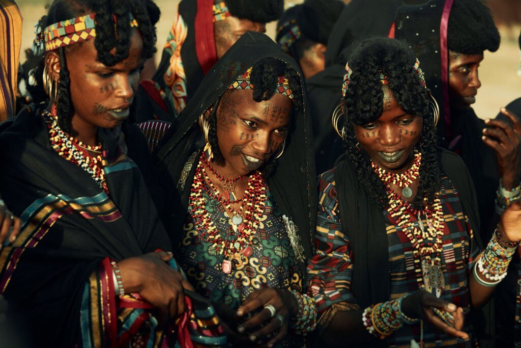 Photo- Jimmy Nelson- Homage to Humanity - Wodaabe- Gerewolf Festival