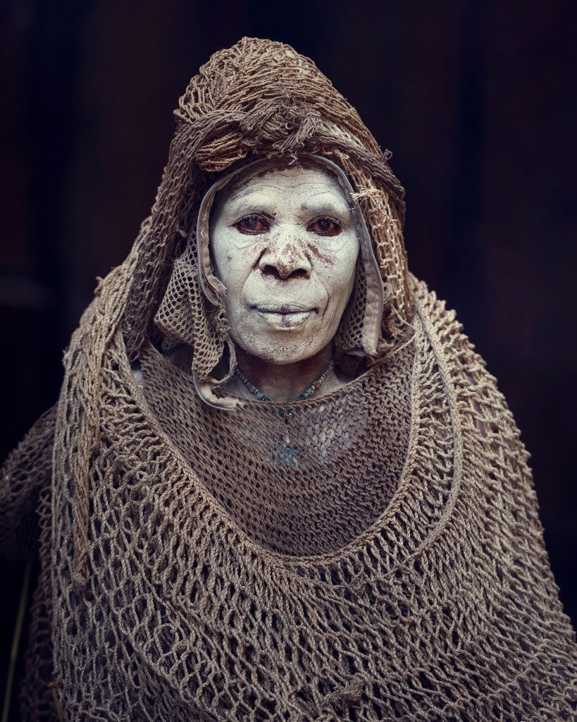 Photo- Jimmy Nelson- Huli Community - Papua New Guinea - Homage to Humanity
