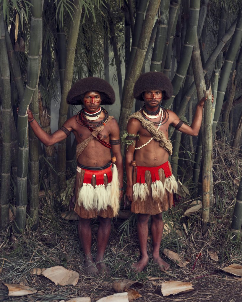 Photo- Jimmy Nelson- Huli Community - Papua New Guinea - Homage to Humanity