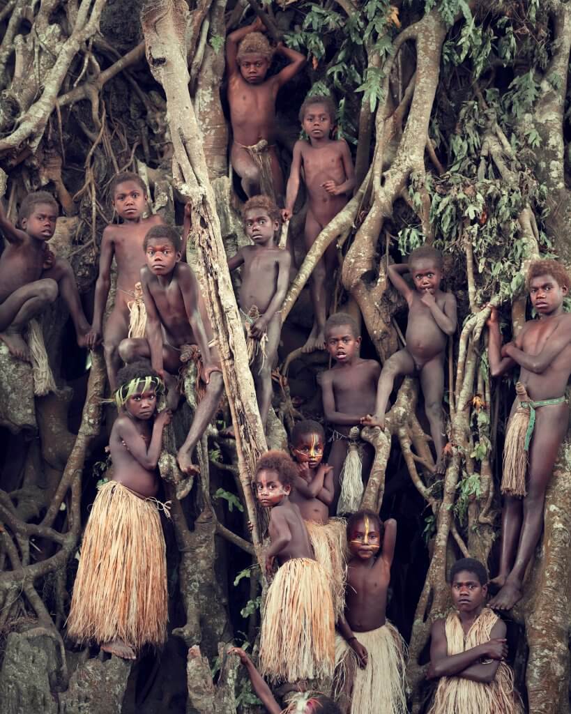 Photo- Jimmy Nelson- Before They Pass Away - Yakel Village- Vanuatu