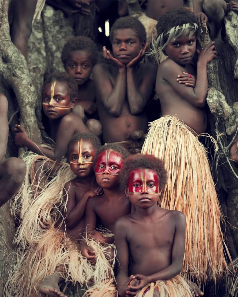 Photo- Jimmy Nelson- Before They Pass Away - Yakel Village- Vanuatu
