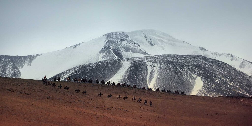 Photo -Jimmy Nelson- Kazakh- Eagle Festival -Mongolia - Homage to Humanity