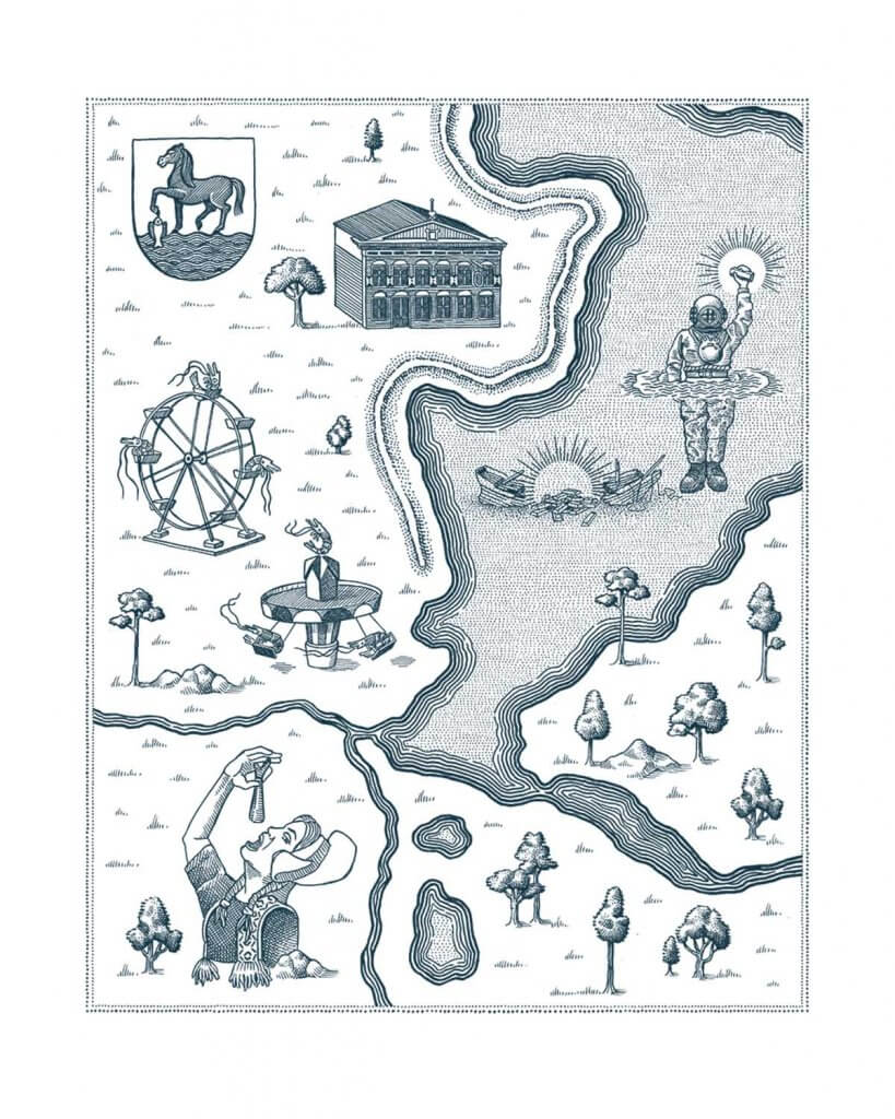 Map - Volendam- Between The Sea And The Sky- Jimmy Nelson