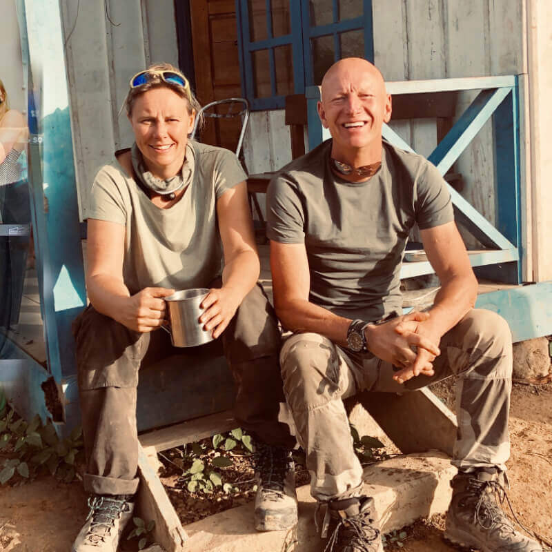 Photo Of Jimmy Nelson And His colleague Kieke
